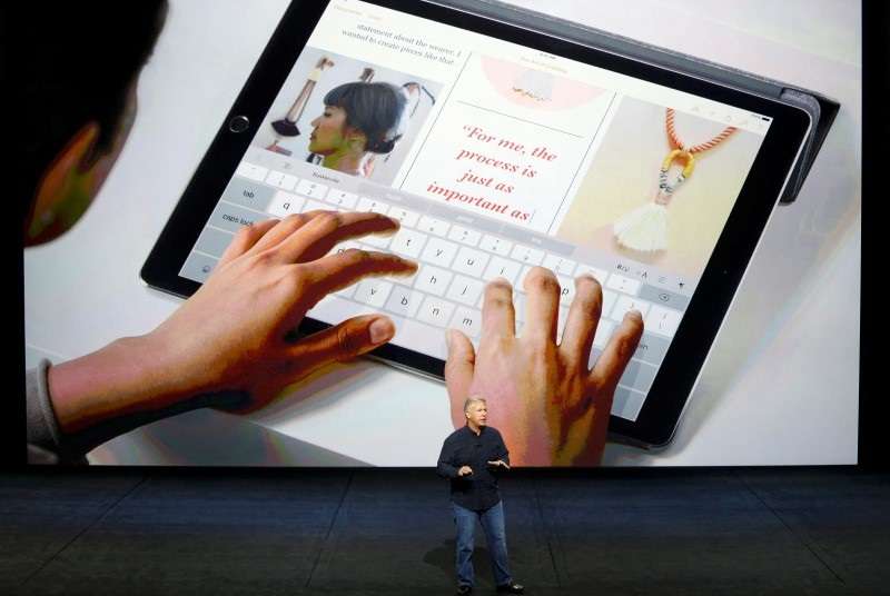 Apple dévoile son iPad Pro grand frormat