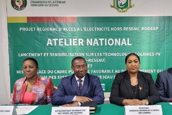 La CEDEAO lance les activités de son Projet régional d’accès à l’électricité hors réseau en Gambie et en Côte d’Ivoire