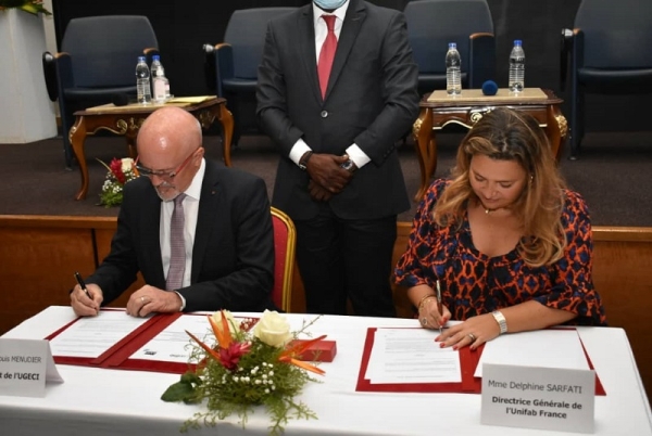 Les industriels ivoiriens signent une convention contre la contrefaçon avec l’UNIFAB