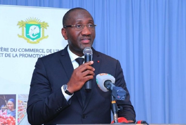 Le ministre du commerce ivoirien lance une brigade de contrôle rapide des prix des produits