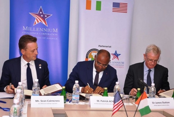 Le MCC et le gouvernement ivoirien annonce un nouveau partenariat stratégique