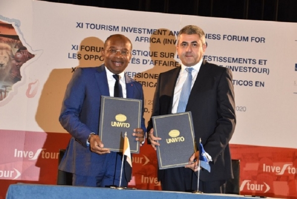Le ministère du tourisme et l’OMT signent la convention du forum touristique d’Abidjan