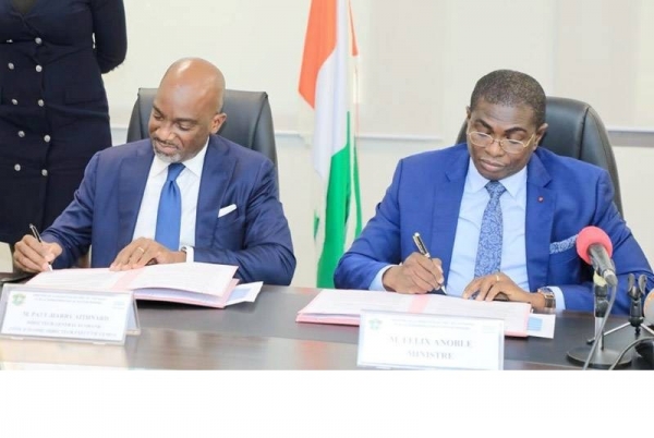 Signature d’une convention de 05 milliards FCFA mise à la disposition des PME en Côte d&#039;Ivoire