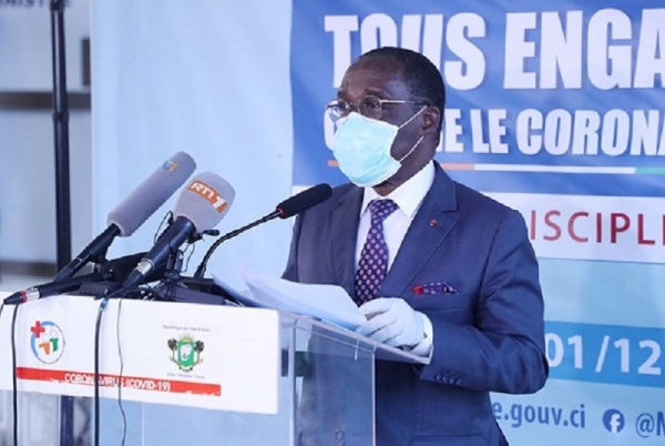 La Côte d’Ivoire enregistre 256 nouveaux cas de Covid-19 ce 14 février