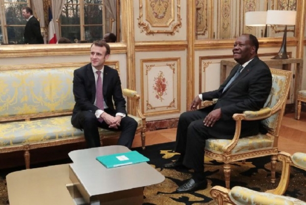 Le Chef de l’Etat a eu un entretien avec le Président Emmanuel MACRON, à l’Elysée