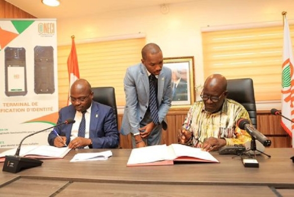 L’ONECI met à la disposition de ASTAC-Côte d’Ivoire, 50000 terminaux de vérification d’identité