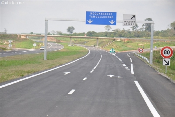 Infrastructures : Les travaux des autoroutes Abidjan - San-Pedro et Tiébissou –Bouaké démarrent cette année