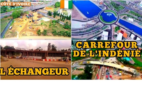 Côte d’Ivoire : Modifications du plan de circulation routière au niveau du Boulevard de France sur 3 mois du Carrefour de l&#039;Indénié