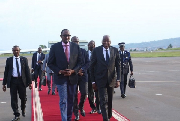 Le premier ministre Amadou Gon Coulibaly à Kigali pour le CEO Forum