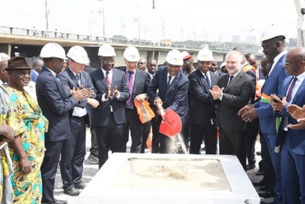 Le Premier ministre lance les travaux de réhabilitation du Pont Houphouët-Boigny
