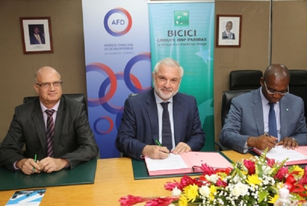 La BICICI et l’AFD signe une convention pour couvrir les risques de non-remboursement