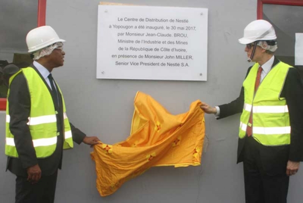 Nestlé ouvre un nouveau centre de distribution à Abidjan
