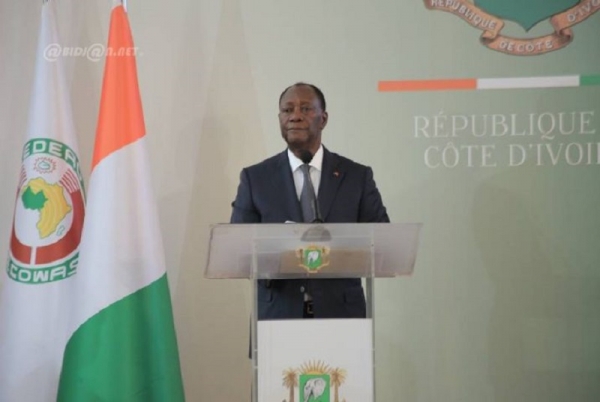 Le président Ouattara annonce la démission prochaine du président de l’Assemblée nationale