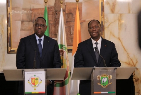 Signature de cinq accords de coopération entre la Côte d’Ivoire et le Sénégal