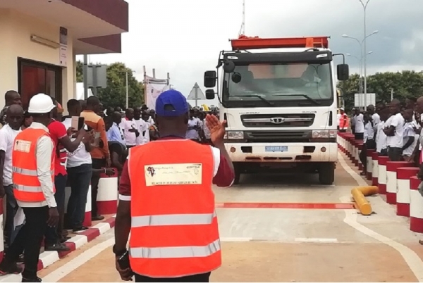 Le poste de pesage d’Abengourou officiellement mis en service