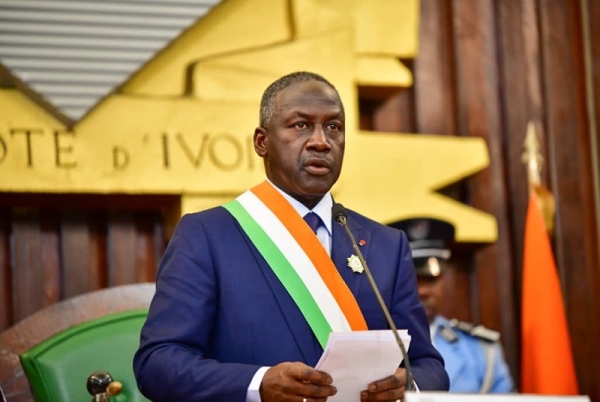 Adama Bictogo élu nouveau président de l’Assemblée nationale de Côte d’Ivoire