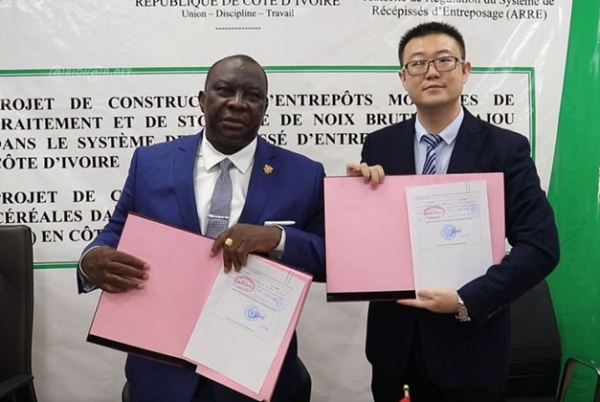 La Côte d’Ivoire va se doter de 108 entrepôts modernes et 10 silos de stockage