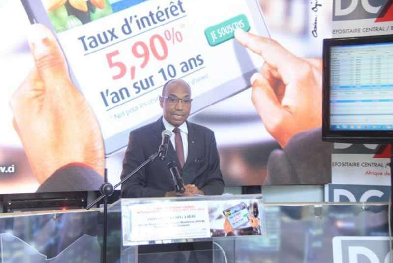 Marché boursier : La BRVM admet l&#039;emprunt TPCI 5,90% 2016-2026 à sa cote