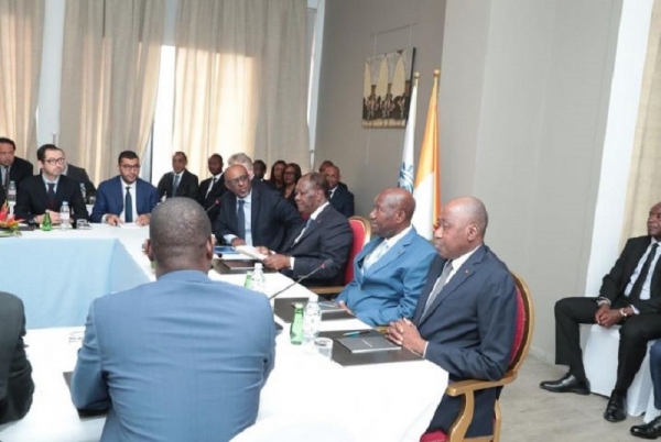Le Président Ouattara plaide pour une « flexibilité » des programmes du FMI en Afrique
