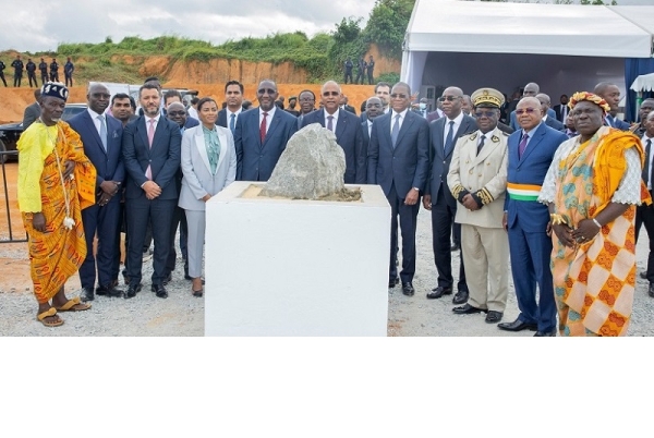 Le Premier ministre ivoirien pose la première pierre de la nouvelle zone industrielle d’Akoupé-Zeudji PK 24