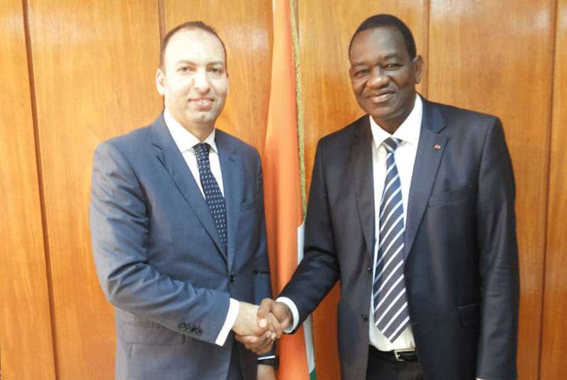 Le ministre Gaoussou Touré reçoit, le chargé d’affaires de l’ambassade du Liban en Côte d’Ivoire