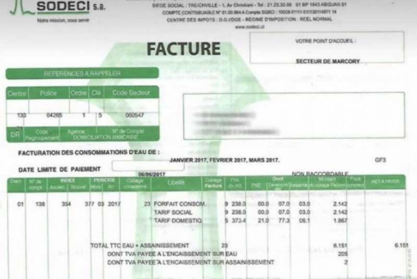 Paiement des factures d&#039;eau tous les deux mois, des consommateurs dénoncent