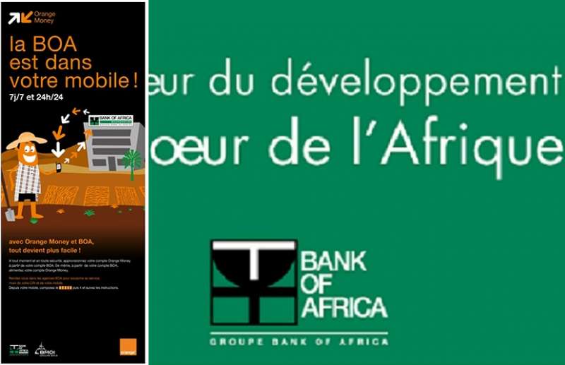 E-banking: Orange et Bank of Africa alliées
