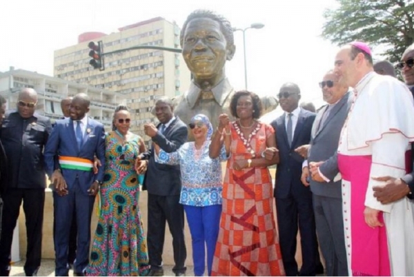 Un espace dédié à Nelson Mandela inauguré à Abidjan