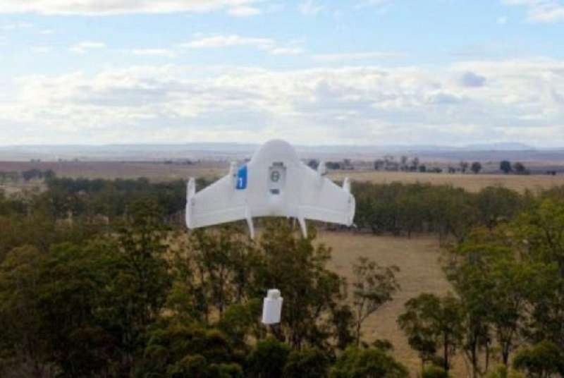 Google a testé des drones de livraison en Australie.