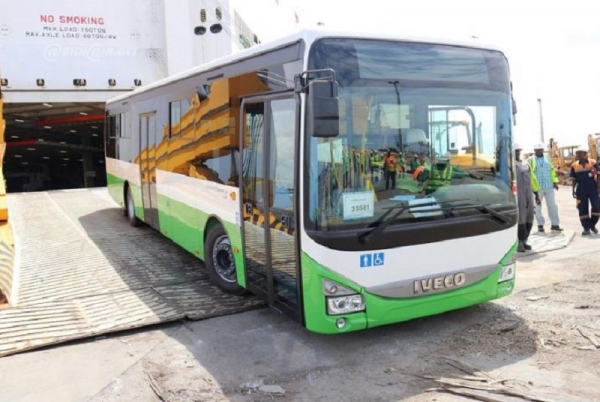 La SOTRA a réceptionné 20 nouveaux autobus