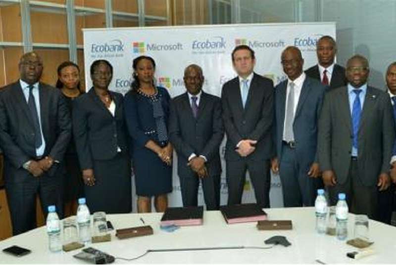 Microsoft et Ecobank s’accordent pour mener la transformation numérique en Afrique