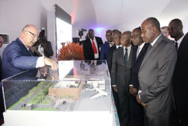 Le premier ministre lance les travaux d’extension et de modernisation de l’Aéroport d’Abidjan