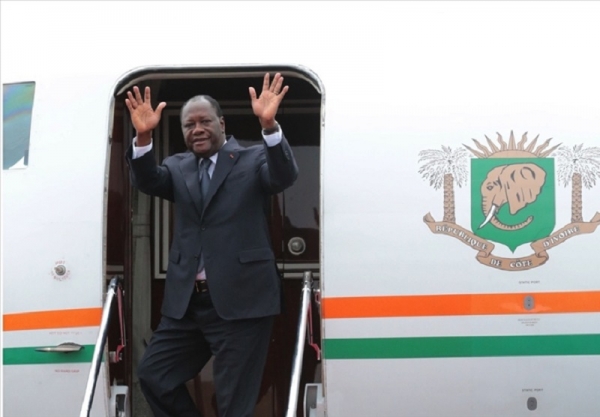 Le président Ouattara à Dakar pour prendre part au 62e congrès de l’Internationale libérale
