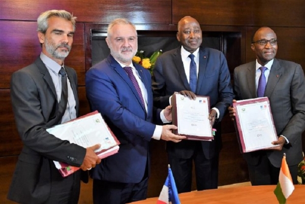 La France accorde 91,6 milliards FCFA à la Côte d’Ivoire pour le financement de 04 grands projets