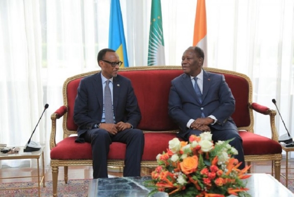 La Côte d’Ivoire et le Rwanda signent quatre accords à Abidjan