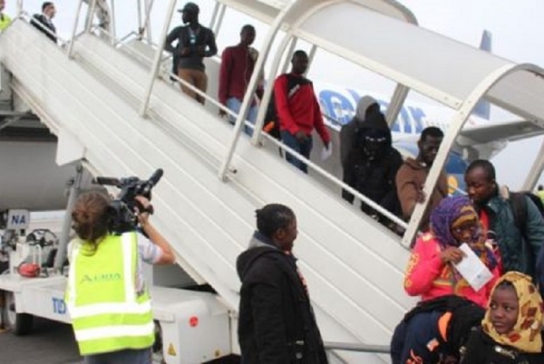 Immigration clandestine : 107 ivoiriens de retour au pays
