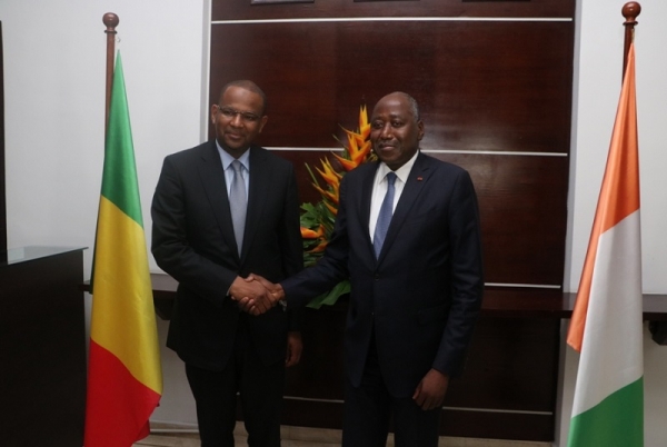 Le premier ministre malien à Abidjan pour consolider les relations entre les deux pays