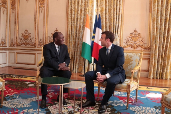 Le président Ouattara reçu ce mardi à l’Elysée par son homologue français
