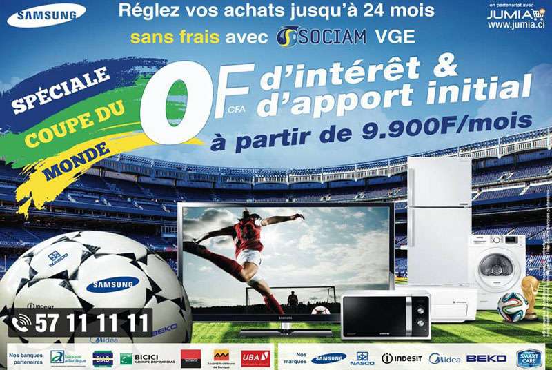 Samsung: Spéciale coupe du monde