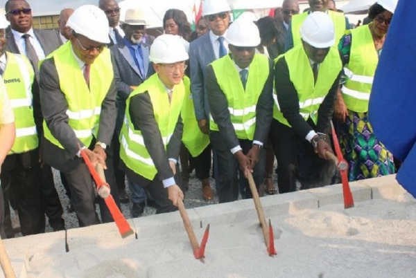 Lancement des travaux d’aménagement de la zone industrielle d’Akoupé-Zeudji PK24