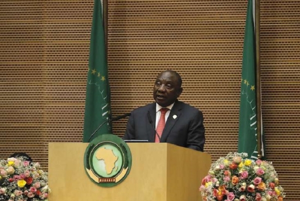 Le président sud-africain Cyril Ramaphosa désigné nouveau président de l’Union africaine